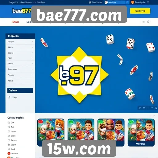 Interface do usuário e experiência no bae777.com